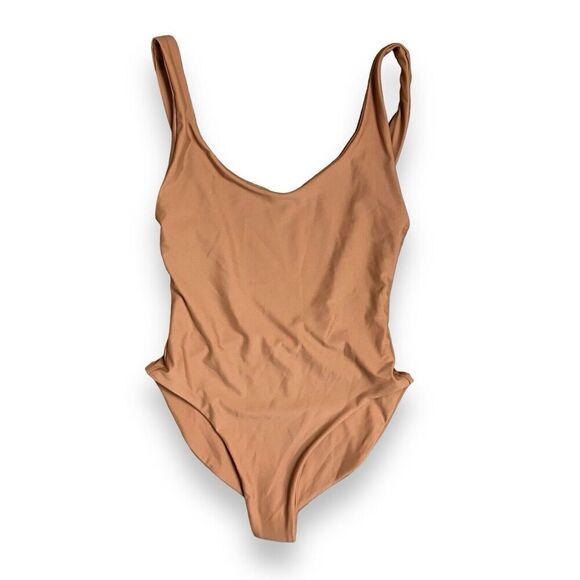 Madewell x Jade Swim WMNS M Nude Contour One-Piece Swimsuit NG179 Cheeky - Picture 11 of 11